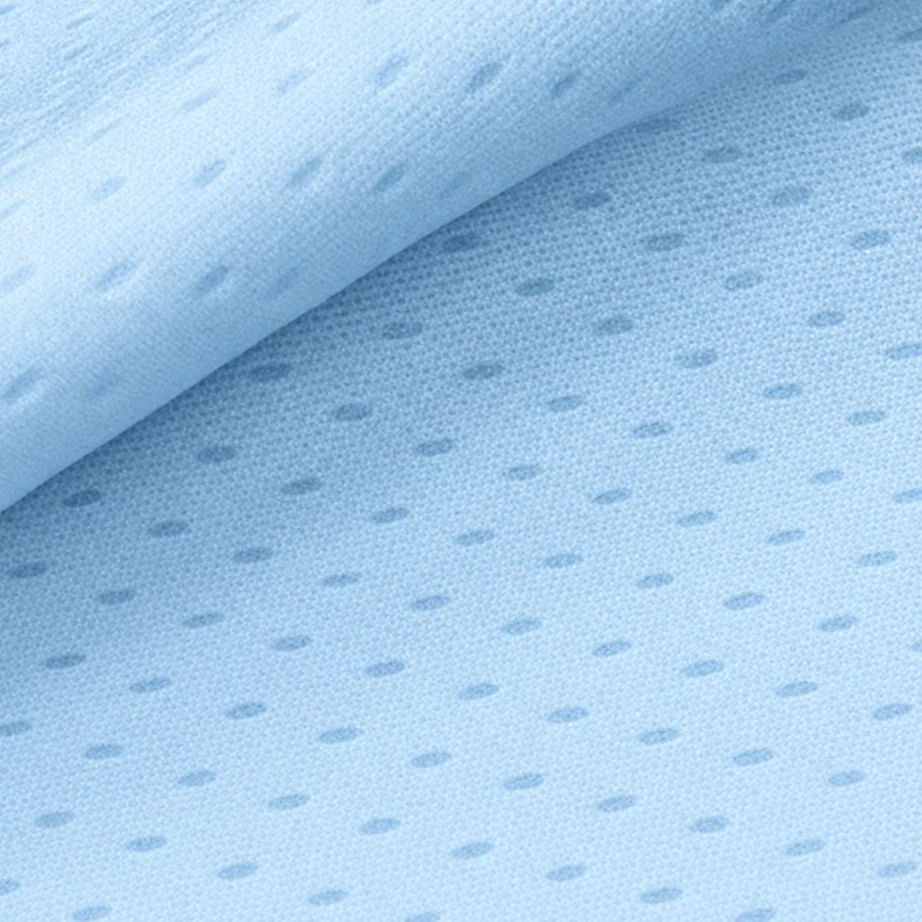 Quilted Cleanroom Dotted Wiper · Blue